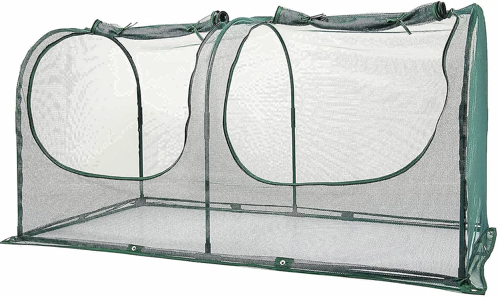 portable chicken run hen coop,walk in poultry house, 10 stakes in backyard and farm portable chicken run hen coop,walk in poultry house, 10 stakes in backyard and farm