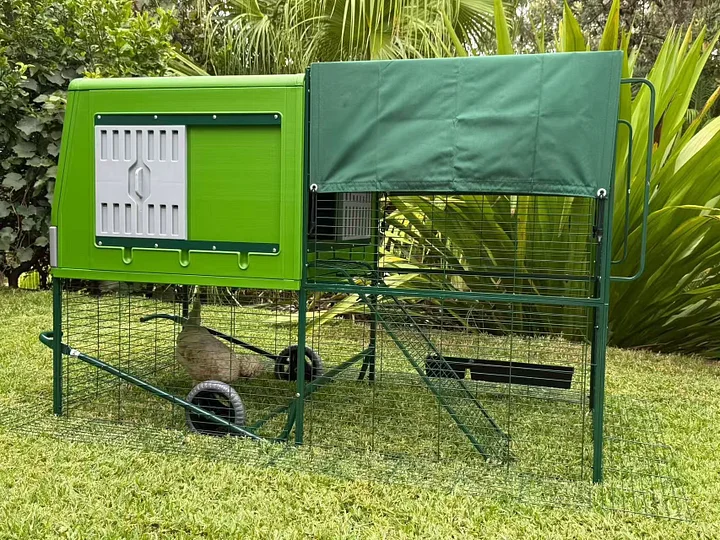 mobile chicken coop run with for 2 10 large hens house mobile chicken coop run with for 2 10 large hens house