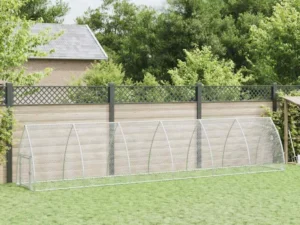 chicken cage silver galvanized steel