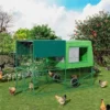 mobile chicken coop run with for 2 10 large hens house