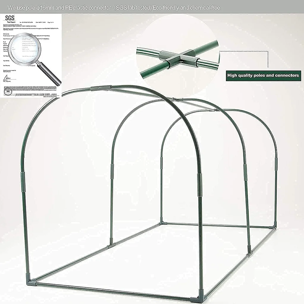 portable chicken run hen coop,walk in poultry house, 10 stakes in backyard and farm portable chicken run hen coop,walk in poultry house, 10 stakes in backyard and farm